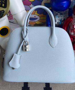 에르메스 볼리드25 포그블루 은장 앱송